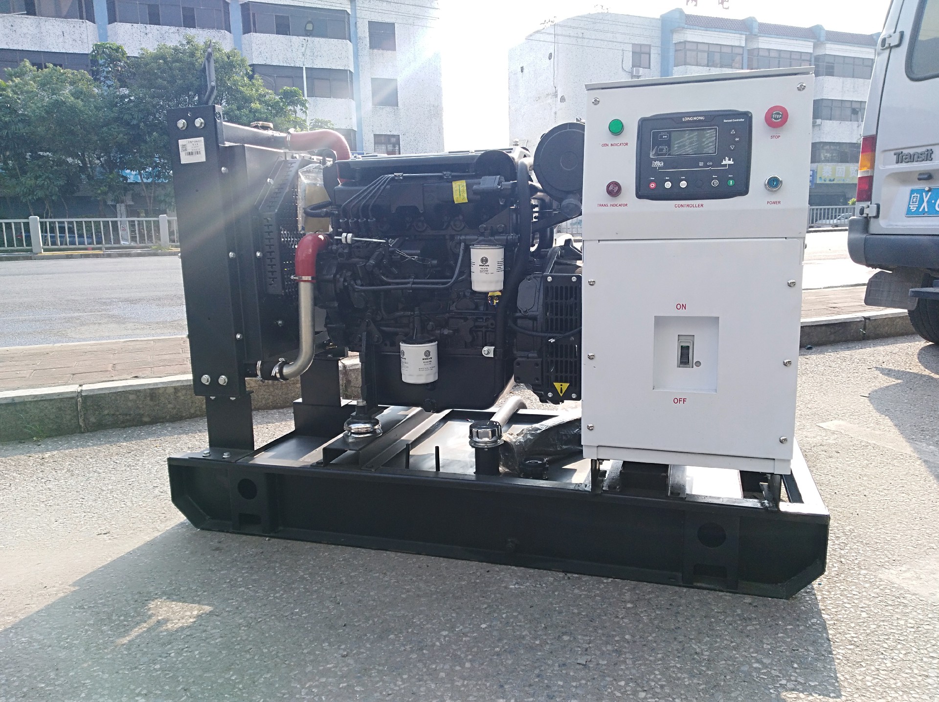 潍柴动力64KW低噪音型 开架型 柴油发电机组 发电机  千瓦柴油机