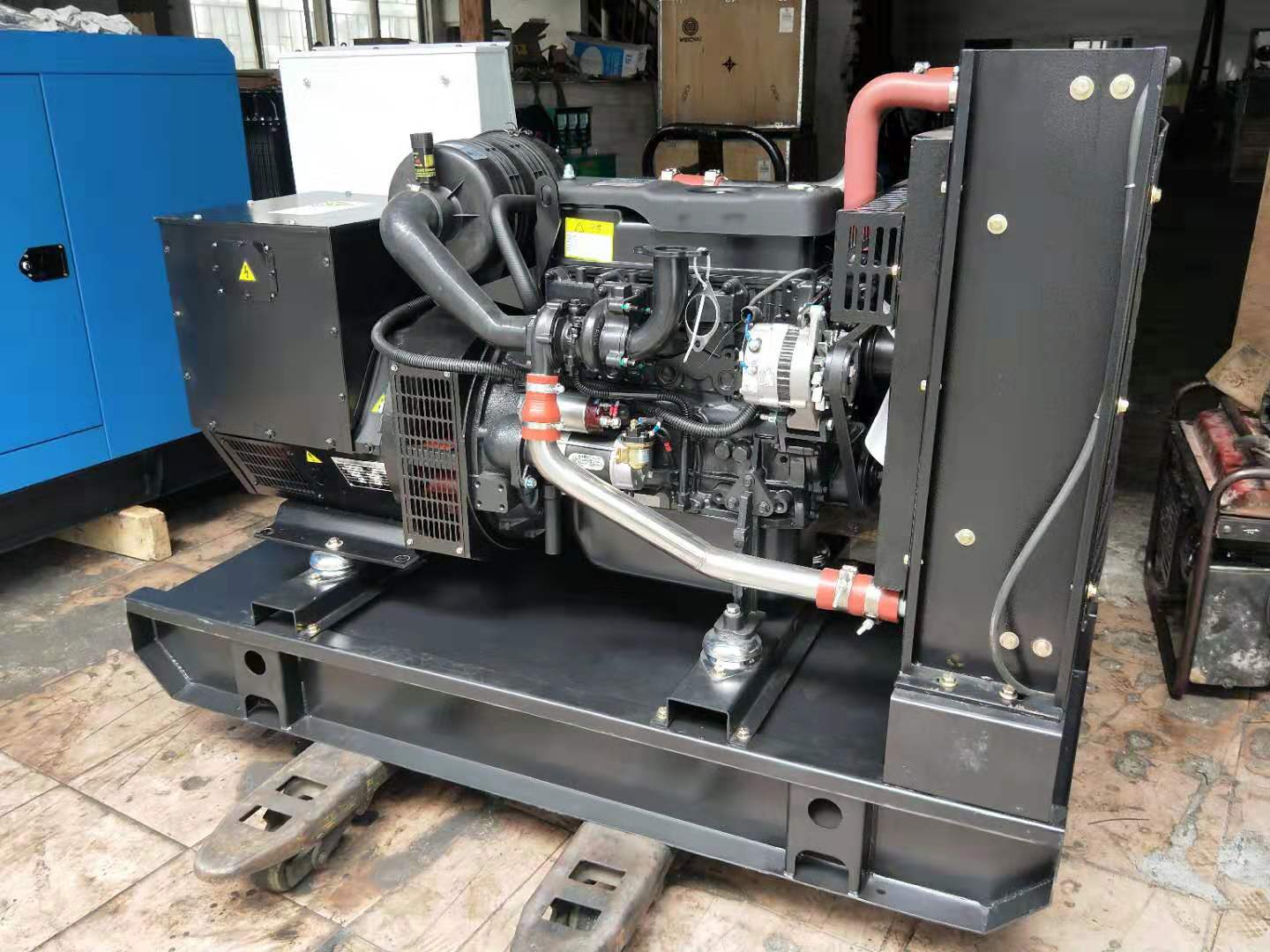 潍柴系列400KW低噪音型柴油发电机组  柴油发电机   发电机组 开架型静音 ATS全自动